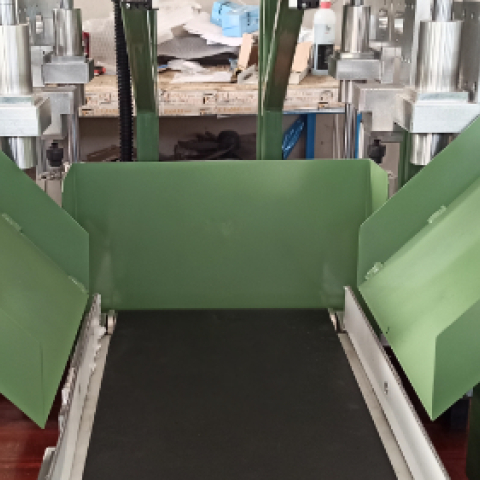 Rulliera con scarico