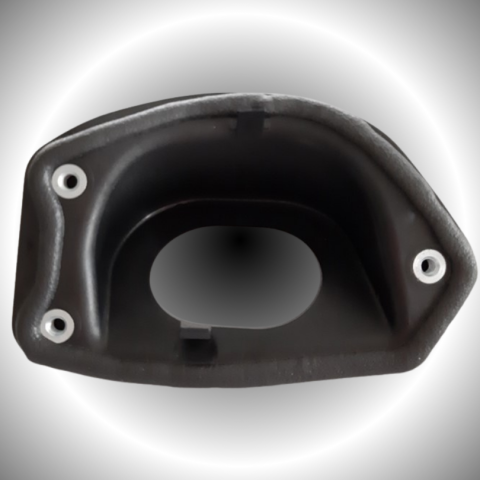 Schiumatura su particolare plastico